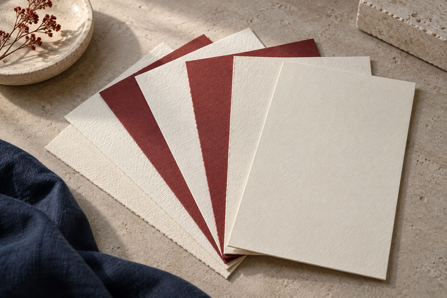Fine paper paper sample illustration
