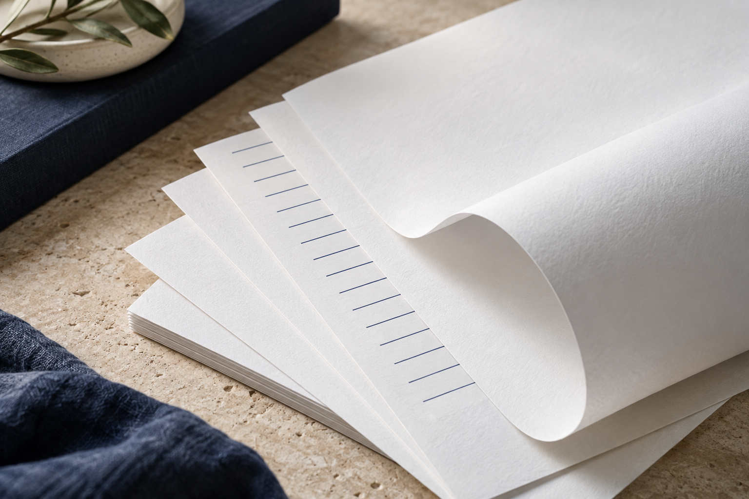 Woodfree paper paper sample illustration